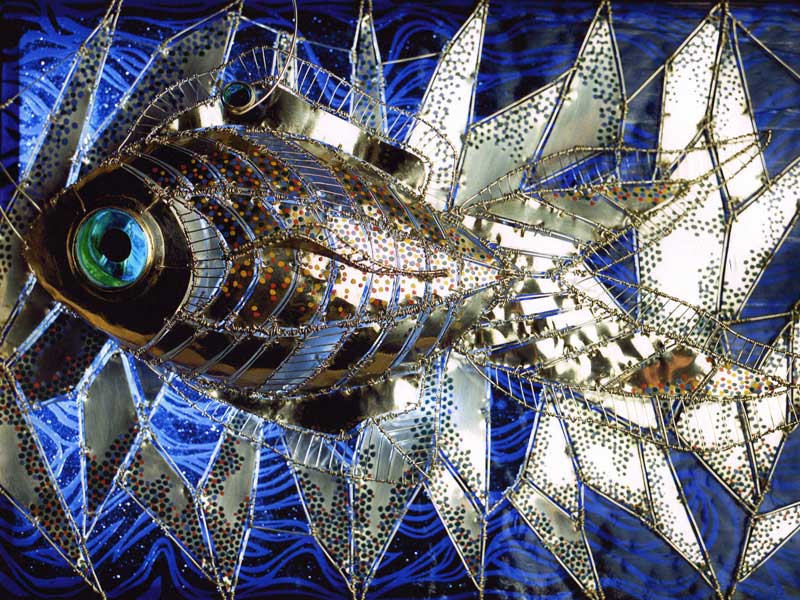 Blue fish image